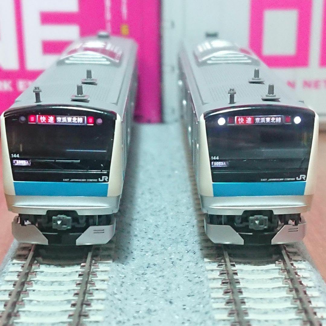 KATO E233系1000番台　京浜東北線　3両セット Amazon | KATO Nゲージ E233系 1000番台 京浜東北線 基本 3両